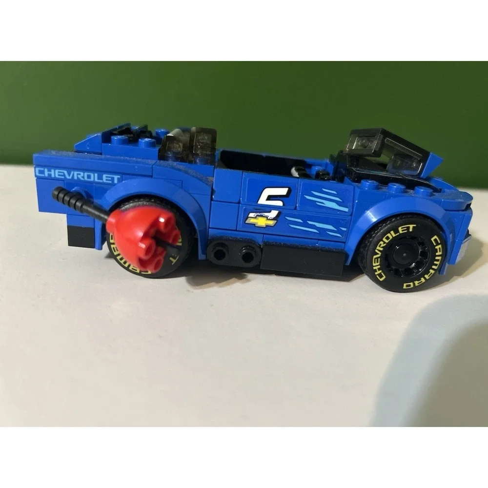 LEGO Speed Champions Chevrolet Camaro ZL1 Race Car Blue 75891